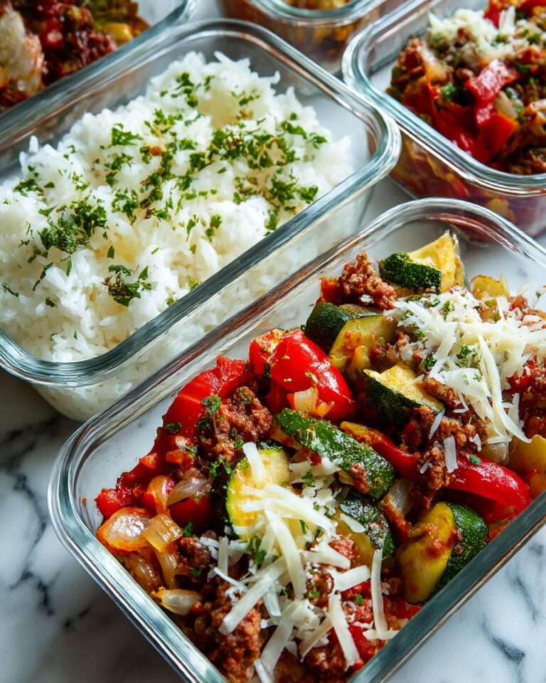 Meal Prep Unstuffed Pepper Bowls Recipe