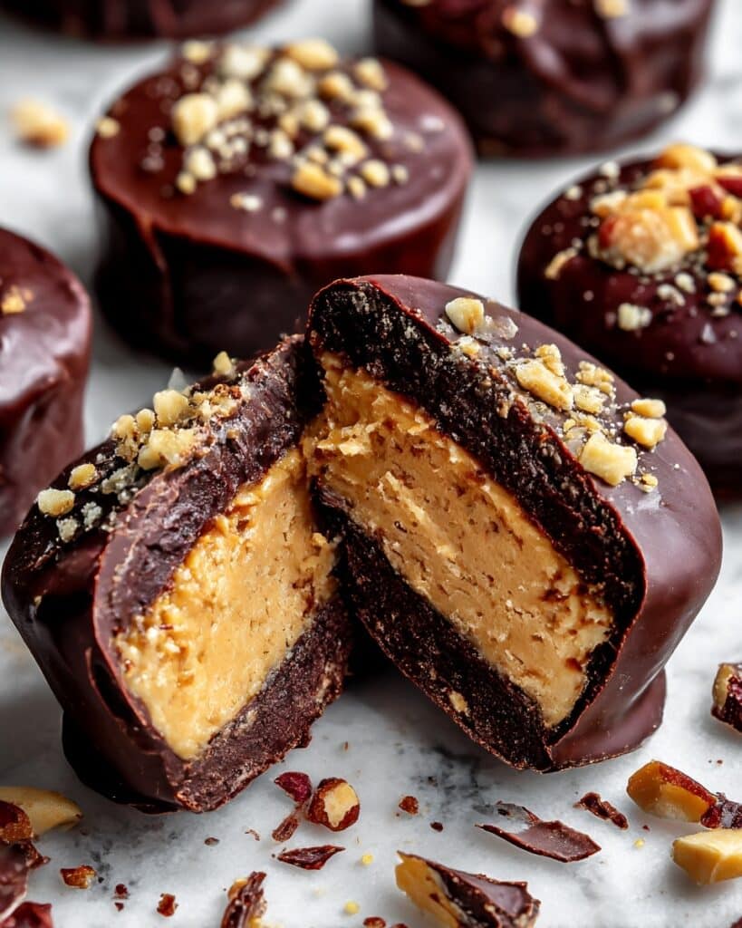 Chocolate-Dipped Peanut Butter Balls Recipe