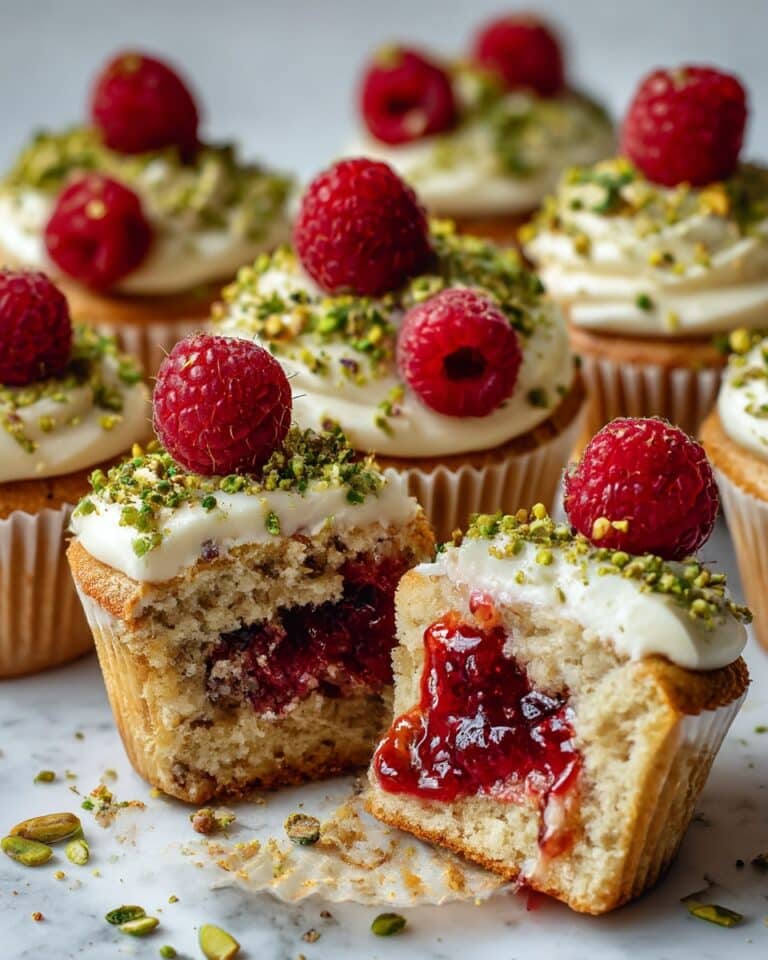 Moist Lemon Cupcakes with Raspberry Filling Recipe