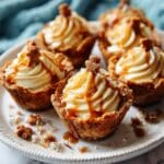 Gingerbread Cookie Cups with Pumpkin Cheesecake Filling Recipe