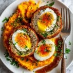 Haggis Scotch Egg with Caramelised Onion Chutney Recipe