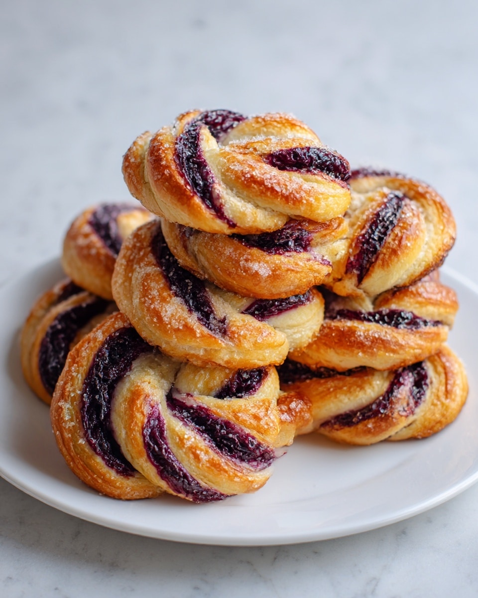A wire rack holds six twisted bread rolls arranged in two rows of three on a white marbled surface. Each roll has a golden brown crust with a slightly shiny, smooth texture, while the two rolls on the bottom right have a light coating of white powder, giving them a rougher, matte look. The twists show clear layers of dough spiraled tightly together, with subtle cracks and crisp edges. The lighting highlights the different shades of brown and the fine texture on the crusts. photo taken with an iphone --ar 4:5 --v 7