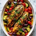 Easy Mediterranean Baked Fish Recipe