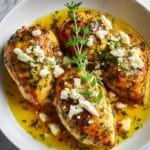 Greek Chicken with Lemon and Feta Recipe