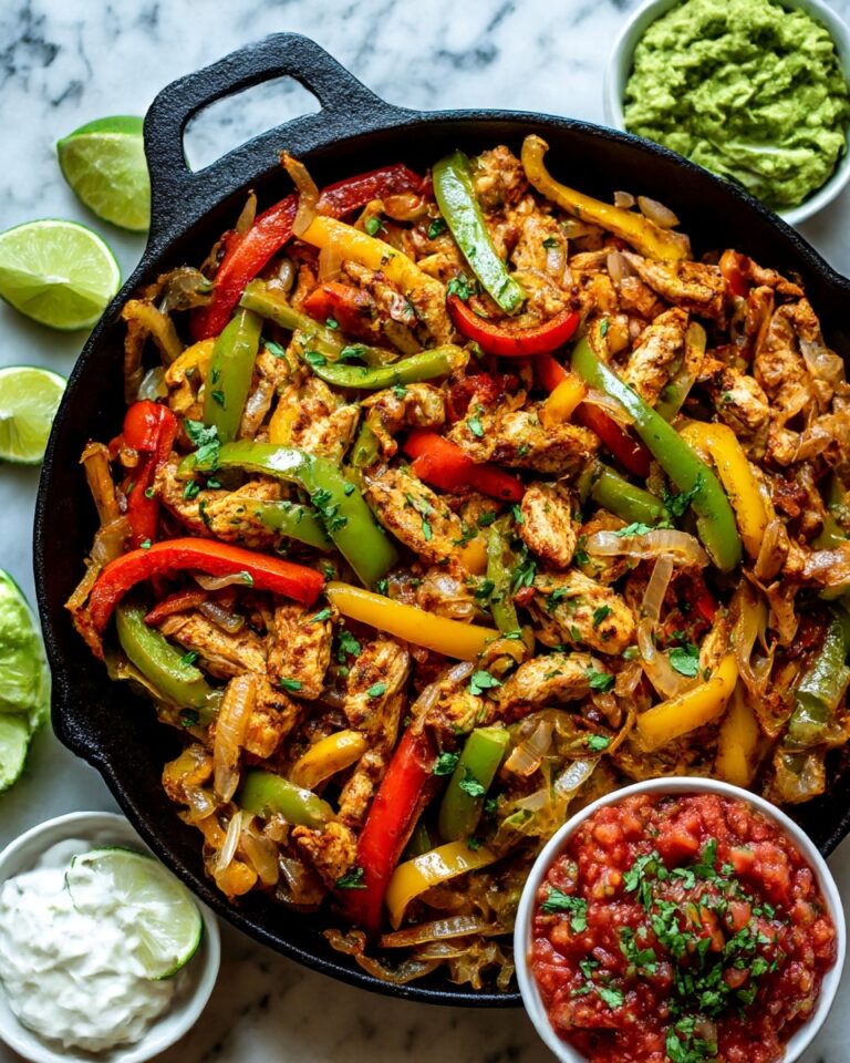 Healthy Chicken Fajitas Recipe