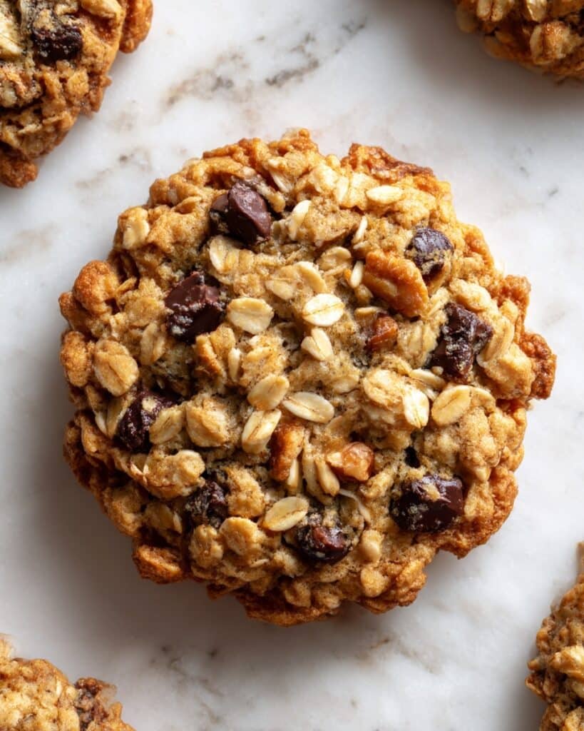 Chocolate Chip Banana Oatmeal Cookies Recipe
