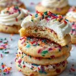 Birthday Sprinkles Cookies with Buttercream Frosting Recipe