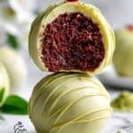 Grinch Oreo Balls with Red Velvet Oreos Recipe