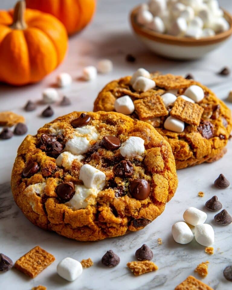 Pumpkin S’mores Cookies Recipe