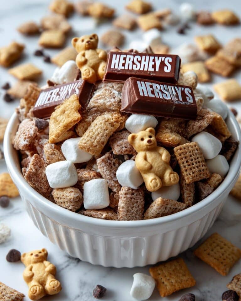 S’Mores Puppy Chow Recipe