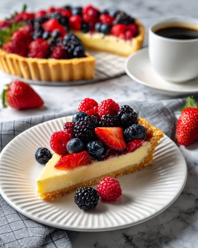 Fruit Custard Tart Recipe