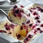 Heavenly Blueberries and Cream Angel Dessert Recipe