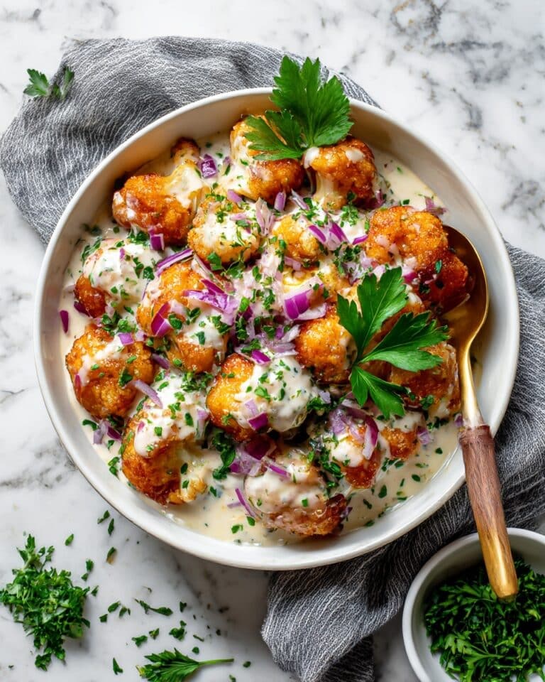 Smashed Tater Tot Potato Salad Recipe