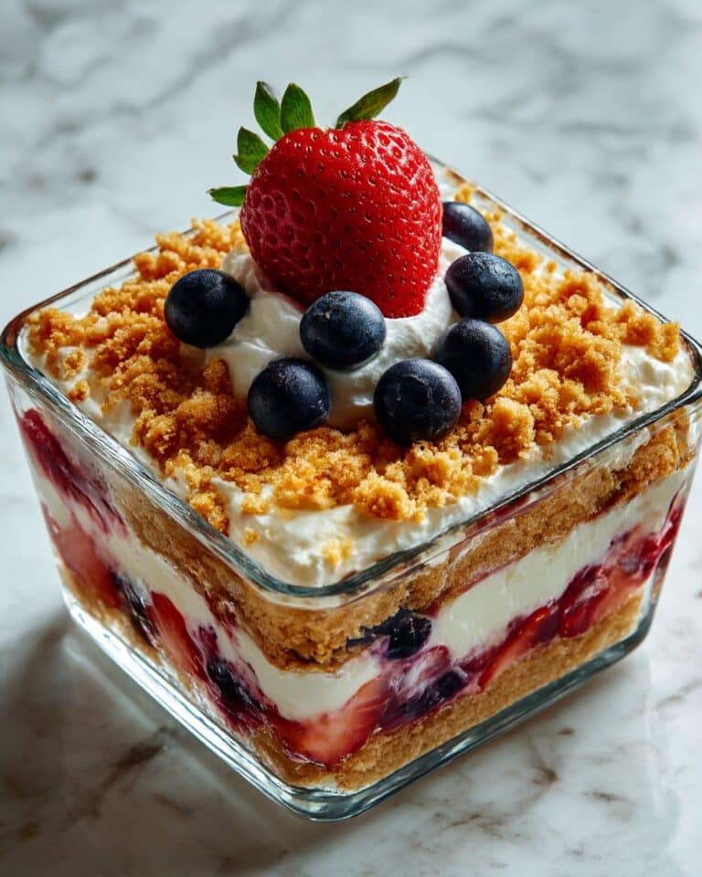 No Bake Berry Dessert Lush Recipe