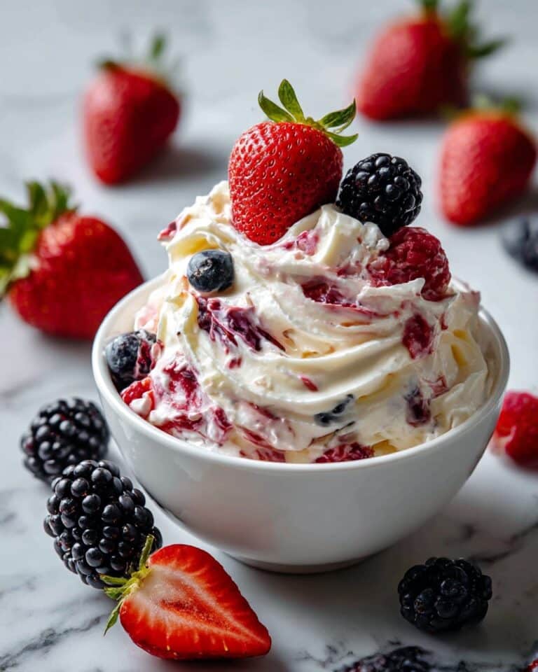 Berry Cheesecake Salad Recipe
