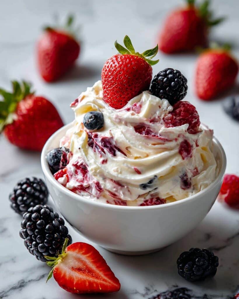 Berry Cheesecake Salad Recipe