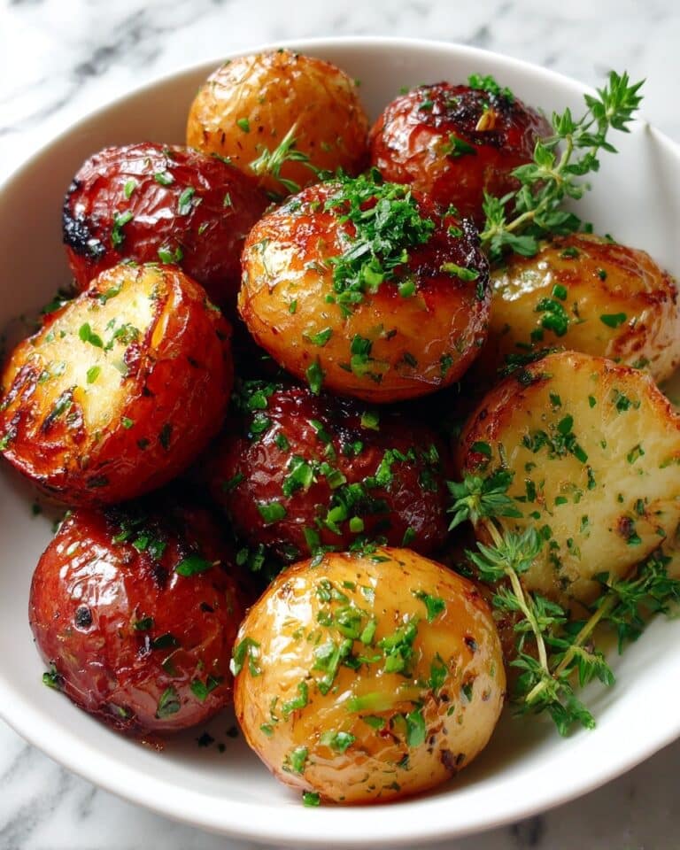 Grilled Baby Potatoes with Rosemary Recipe
