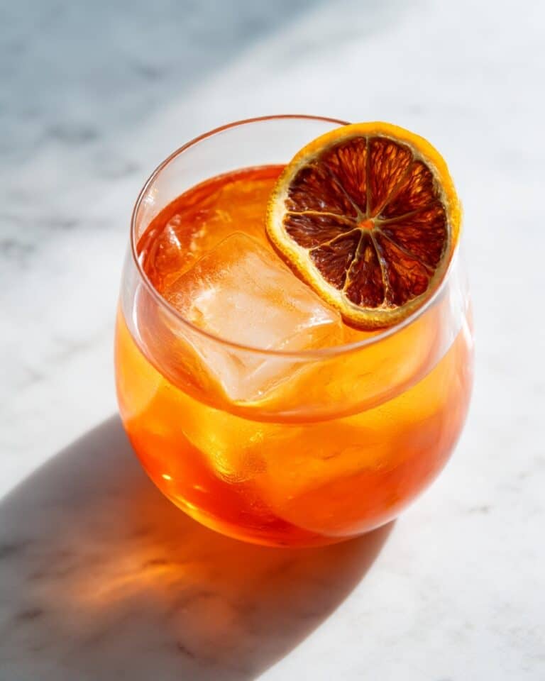 Citrus Cardamom Coffee Spritzer AKA Monday Mocktail Recipe