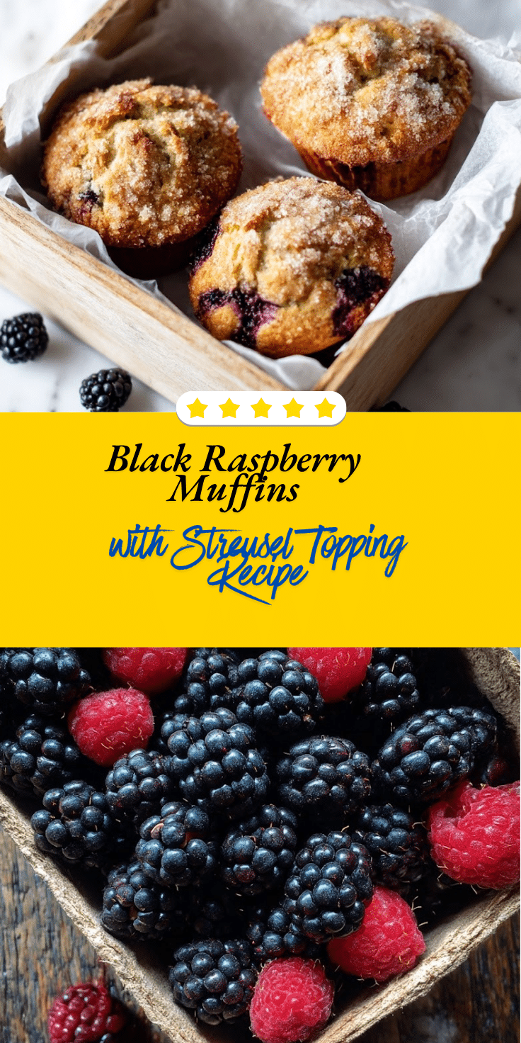 Black Raspberry Muffins: Irresistible Berry Breakfast Favorite