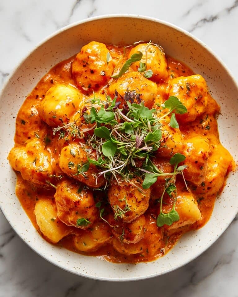 Marry Me Crispy Tofu with Gnocchi – Vegan & Dairy Free Recipe