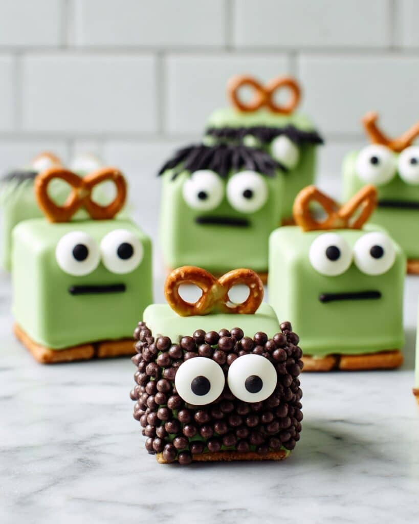Frankenstein Oreo Balls Recipe