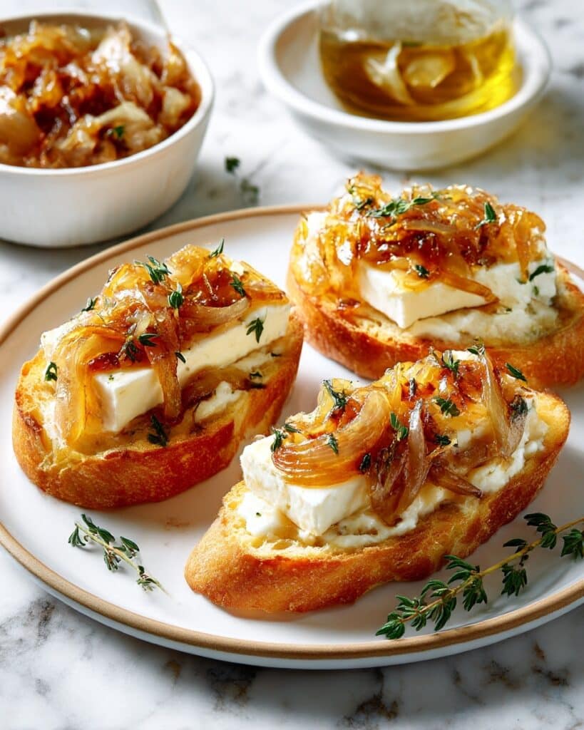 Caramelised Onion Toast Recipe