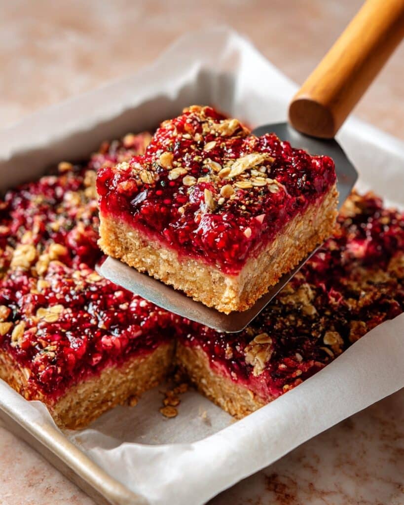 Raspberry Swirl Baked Oatmeal Recipe