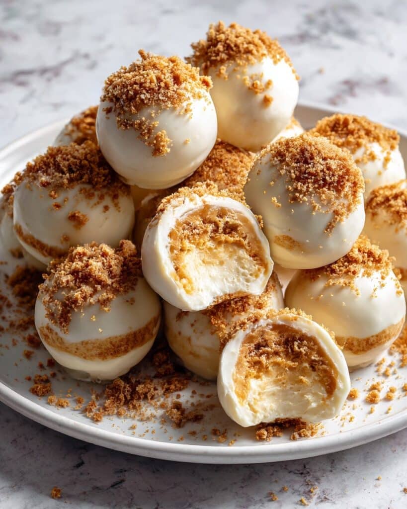 No Bake Pumpkin Cheesecake Balls Recipe