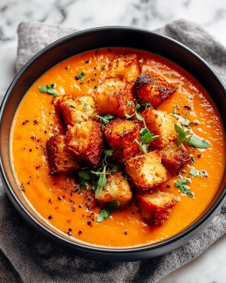 Roasted Butternut Squash Soup Recipe