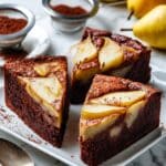 Fondant Poire Chocolat Vegan Recipe