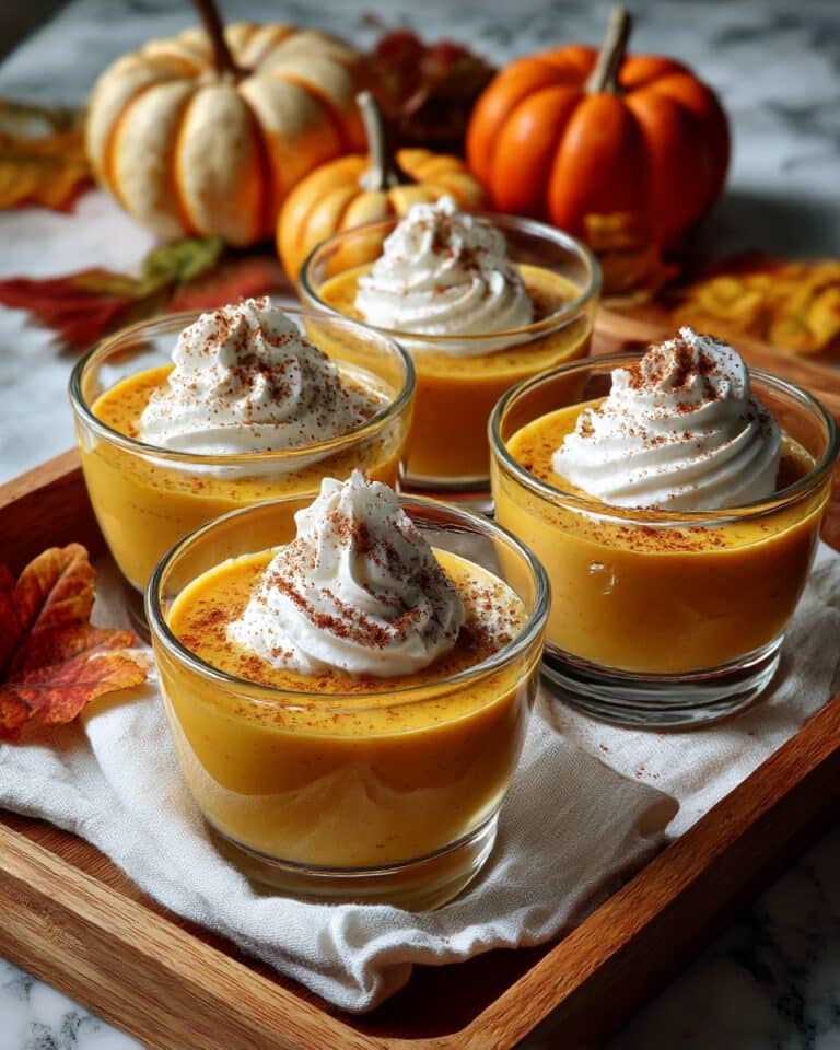 Silky Spiced Pumpkin Custard Without the Crust Recipe