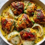 Creamy French Style Chicken Casserole à la Normande Recipe