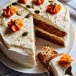 Pumpkin Spice Cake with Brown Sugar Cream Cheese Frosting Recipe