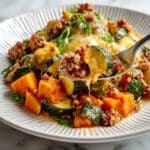 Ground Turkey Sweet Potato Bake Recipe