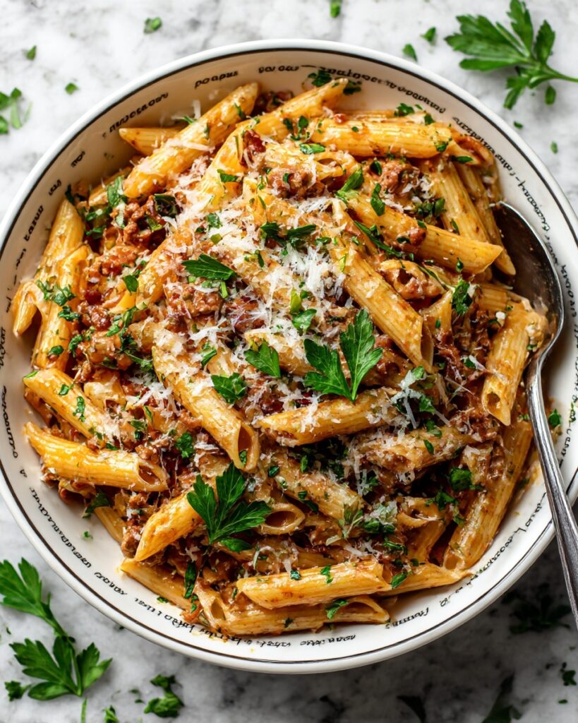 Pumpkin Sausage Pasta Recipe