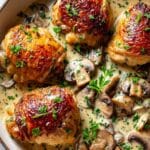 Chicken with Creamy Mushroom Sauce Recipe