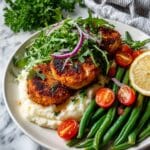 Crispy Chicken Milanese with Arugula Salad Recipe