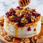 Baked Brie with Honey and Walnuts Recipe