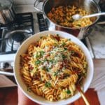 Easy Caramelized Onion & Brie Pasta Recipe