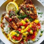 Blackened Mahi Mahi with Mango Salsa Recipe