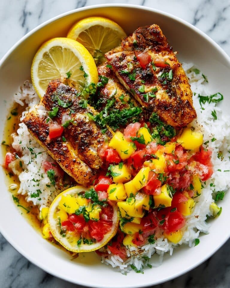 Blackened Mahi Mahi with Mango Salsa Recipe