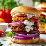 Four Ingredient Salmon Burgers Recipe