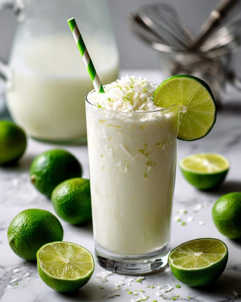 Limonada de Coco Cremosa Recipe