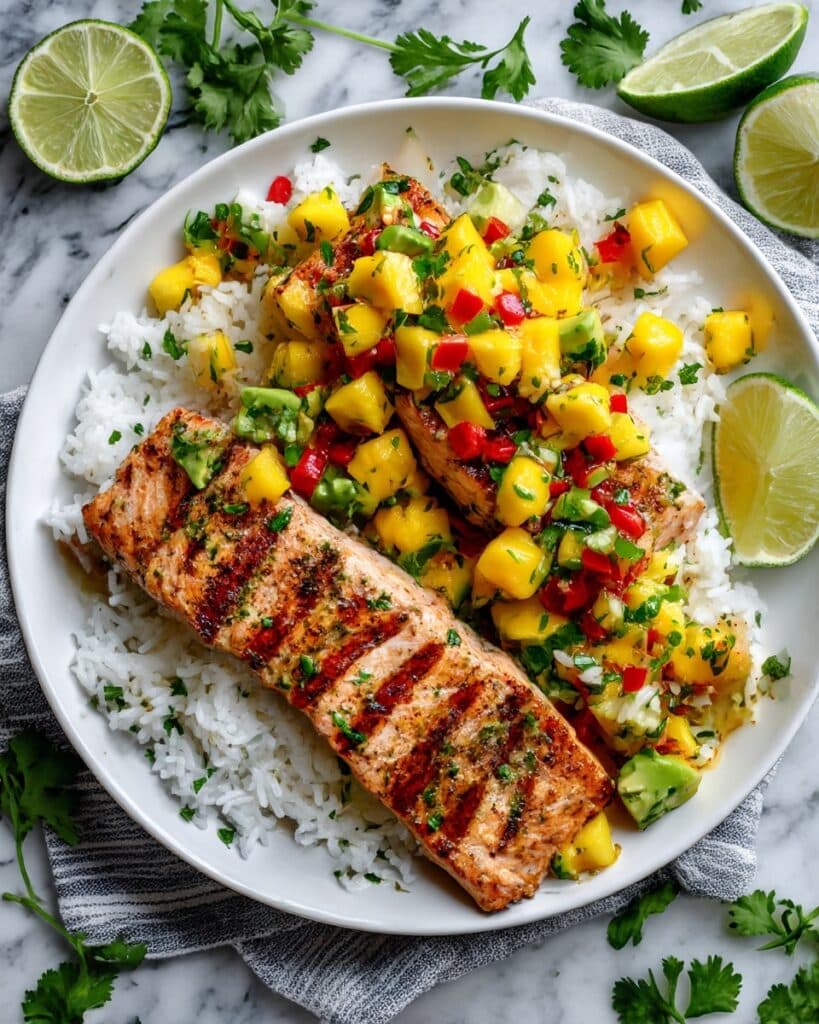 Salmon with Mango Salsa Recipe