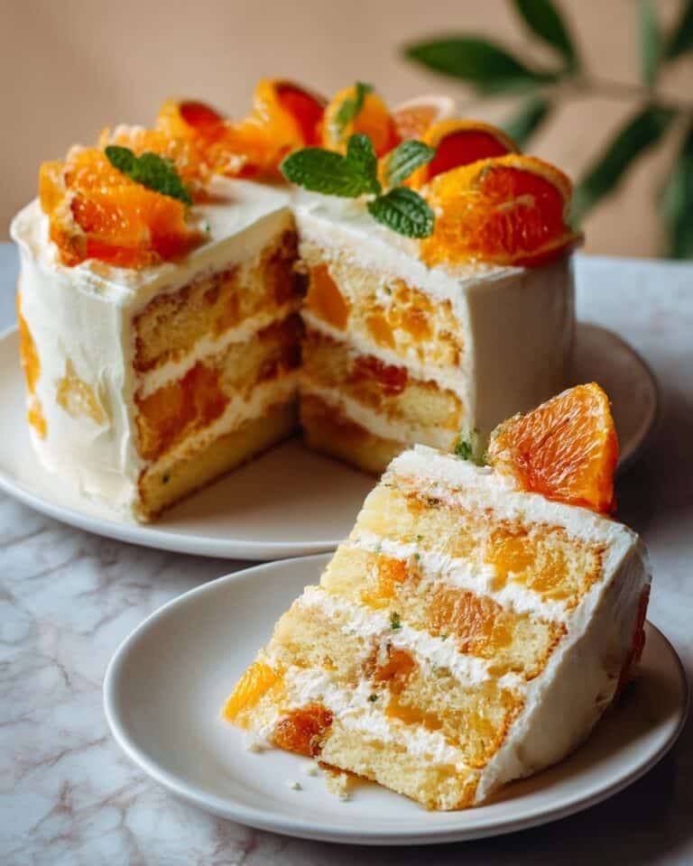 Mini Mango Yuzu Chantilly Cake Recipe