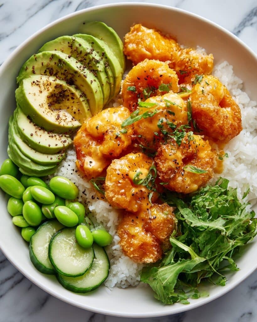 Bang Bang Shrimp Rice Bowl Recipe