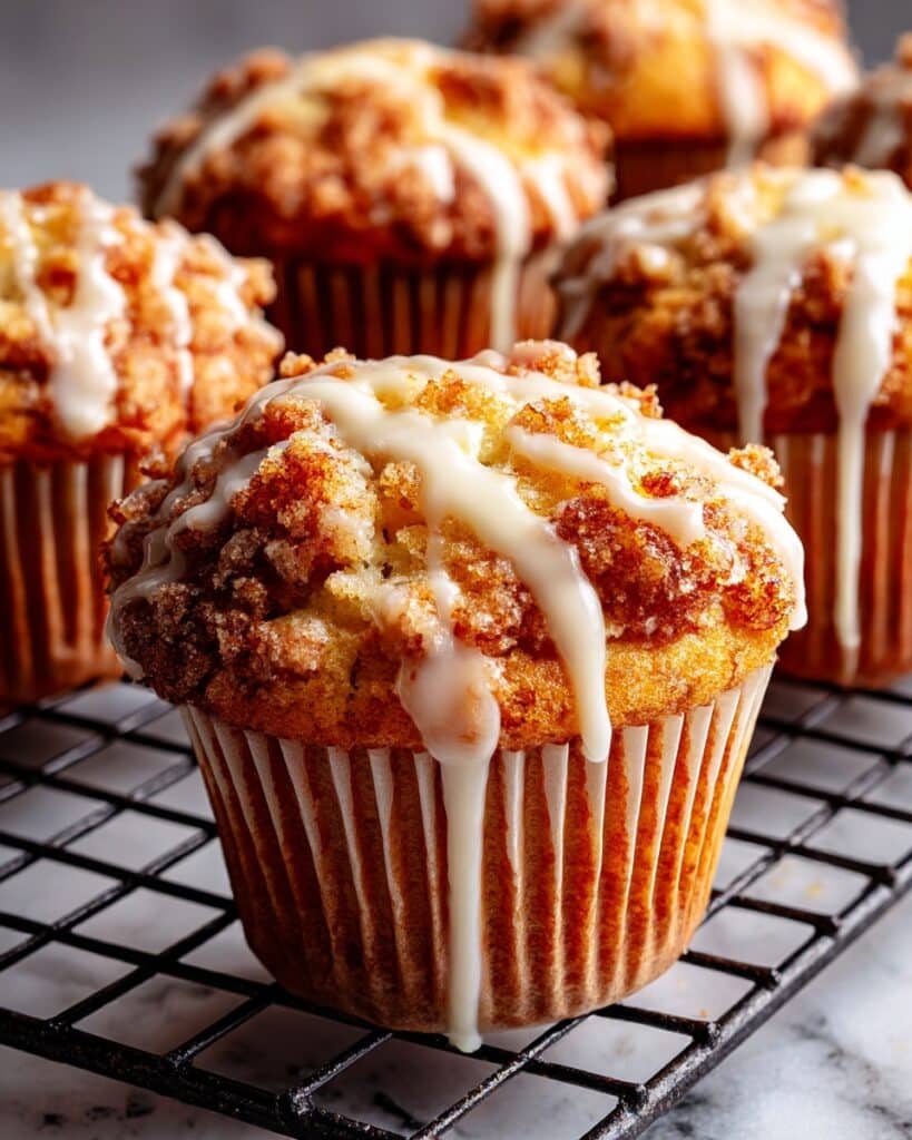Carrot Cake Crumb Muffins Recipe