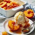 Cinnamon Sugar Baked Peaches Recipe