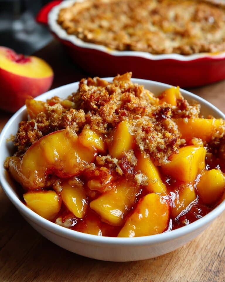 Peach Crisp Recipe