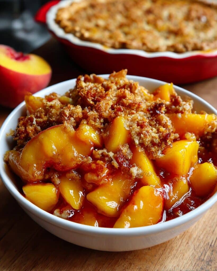 Peach Crisp Recipe